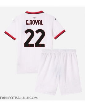 AC Milan Emerson Royal #22 Echipament de Fotbal Replică 2024-25 Copii Deplasare (+ Șorturi)